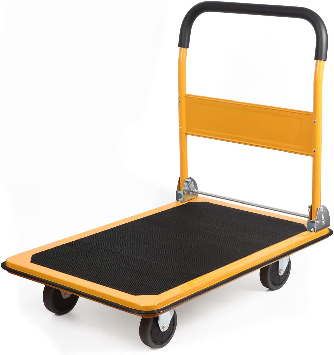 LEADALLWAY Platform Truck: Foldable Push Cart for Heavy Loads