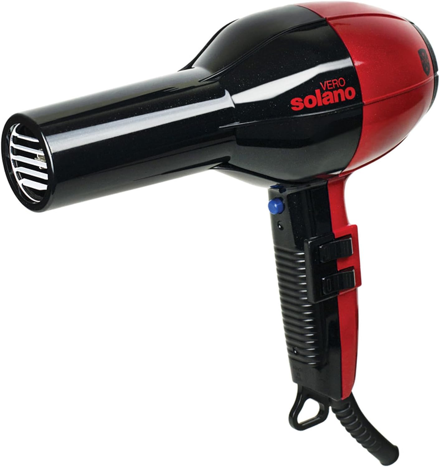 Solano Vero Rosso Ceramic Ionic Hair Dryer | Fast 1600W Drying