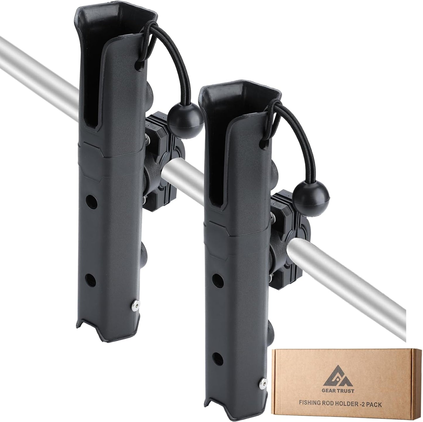 Fishing Rod Holder for Bike - Rotatable Fishing Pole Rack