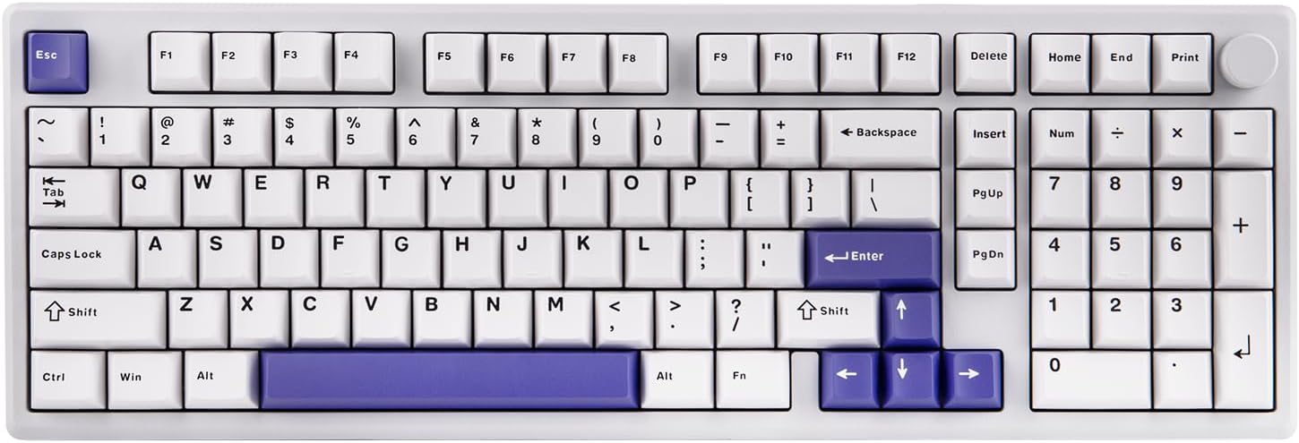 EPOMAKER Galaxy100 QMK Wireless Mechanical Keyboard Review