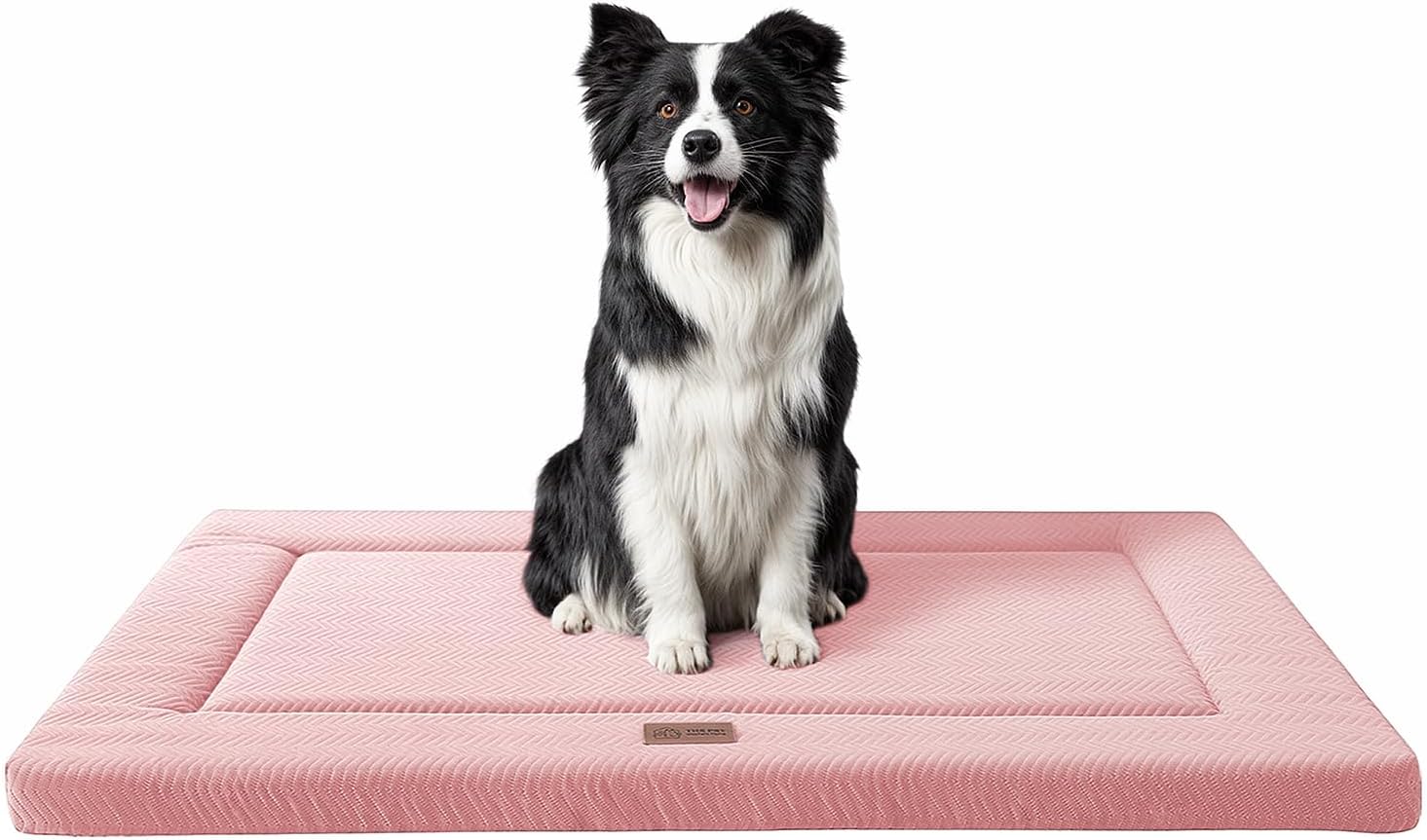 High Resilience Foam Dog Bed for Crate - Soft Plush Comfort