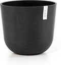 Ecopots Oslo Durable Modern Round Recycled Composite Planter
