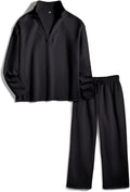 Women's Carmel Tracksuit 2 Piece Set - Casual Lounge Travel Set Yioaga