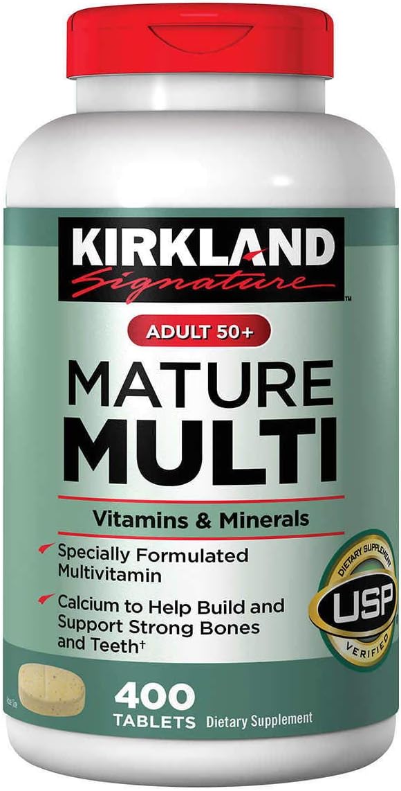 Kirkland Signature Adult 50+ Multivitamins for Optimal Health