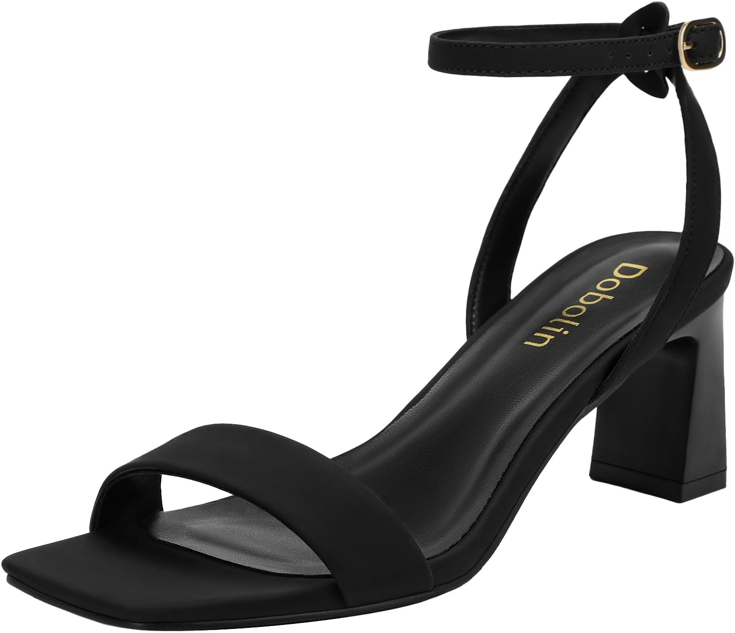 Wide Width Heels for Women with Chunky Block Heel Design