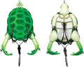 Topwater Fishing Lures Kit (3-Pack) - Foam Turtle, Frog & Sunfish Prop