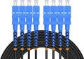 15Meters 49ft SC to SC Outdoor Armored 4 Core 9/125 SM Fiber Patch