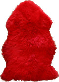 HUAHOO Premium Genuine Sheepskin Rug 2ft x 3ft - Soft Natural Lambskin