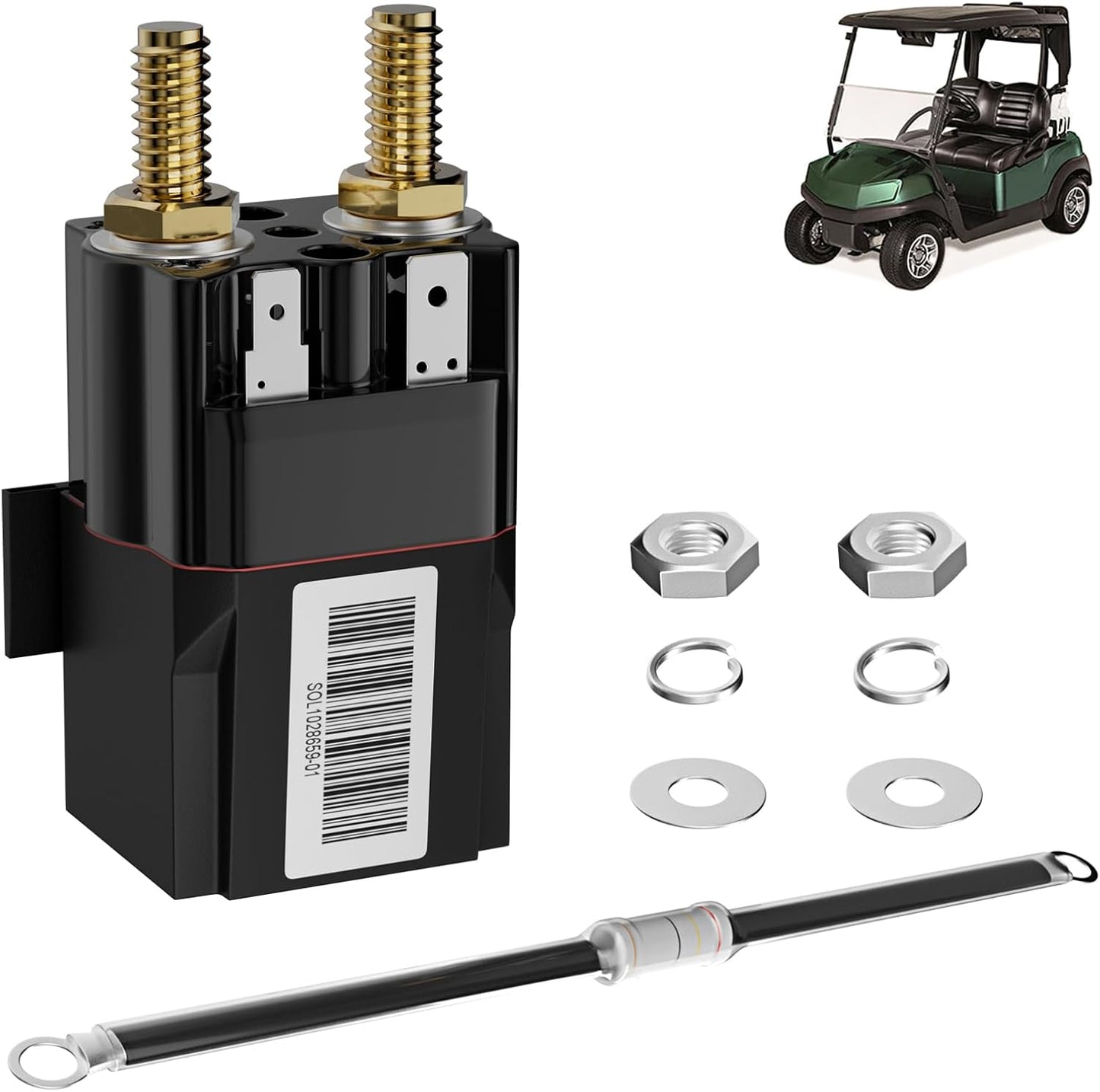 Panglong Club Car Solenoid 48 Volt for 2018-Up Tempo Golf Carts