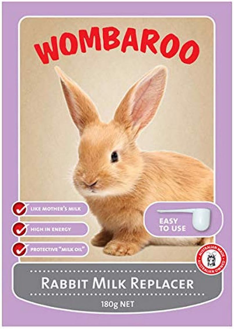 Wombaroo Rabbit Milk Replacer for Baby Bunnies - 6.3 Ounces