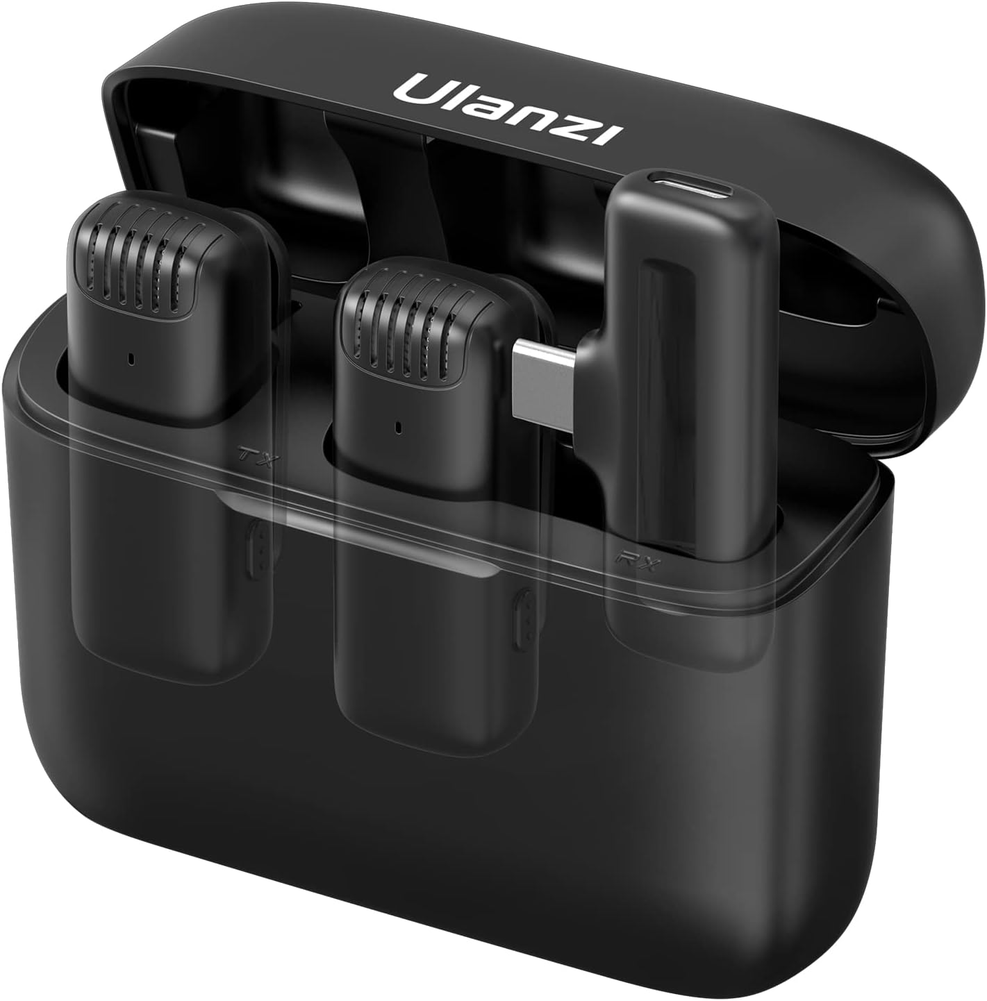 ULANZI J12 Wireless Lavalier Microphone for USB C Phones