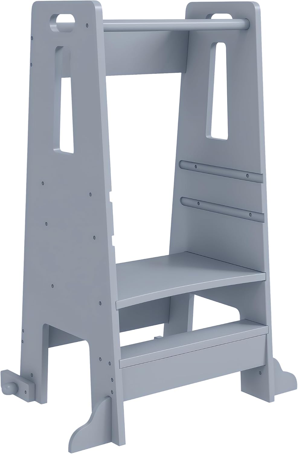 Qaba Toddler Tower with Safety Rail for Kitchen and Bathroom