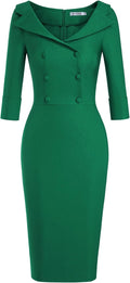 Vintage Style Sweetheart Neckline Dress for Women by MUXXN