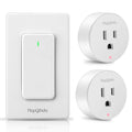 Remote Control Outlet Wireless Wall Mounted Light Switch - Simple
