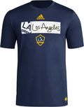 Men's LA Galaxy Short Sleeve Soccer T-Shirt - Regular Fit Comfort