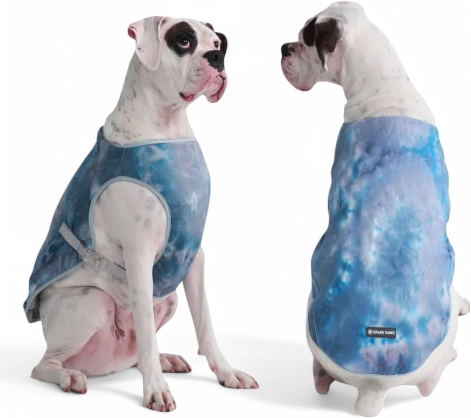 Spark Paws Dog Cooling Vest for Summer Heat Relief and Comfort