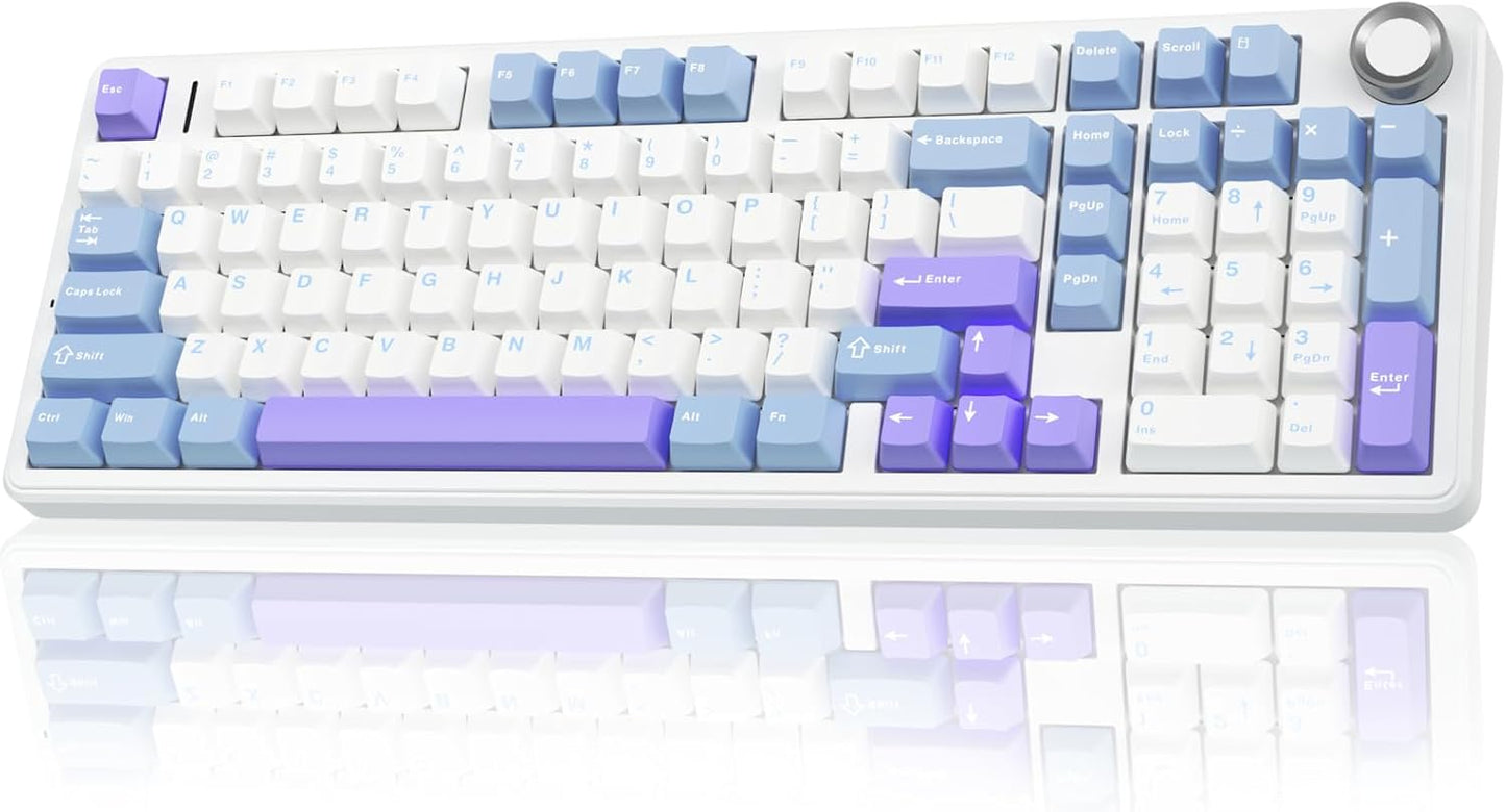 AULA F99 Pro Wireless Mechanical Keyboard with Knob and RGB