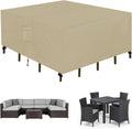 Square Patio Furniture Cover for Outdoor Protection and Durability