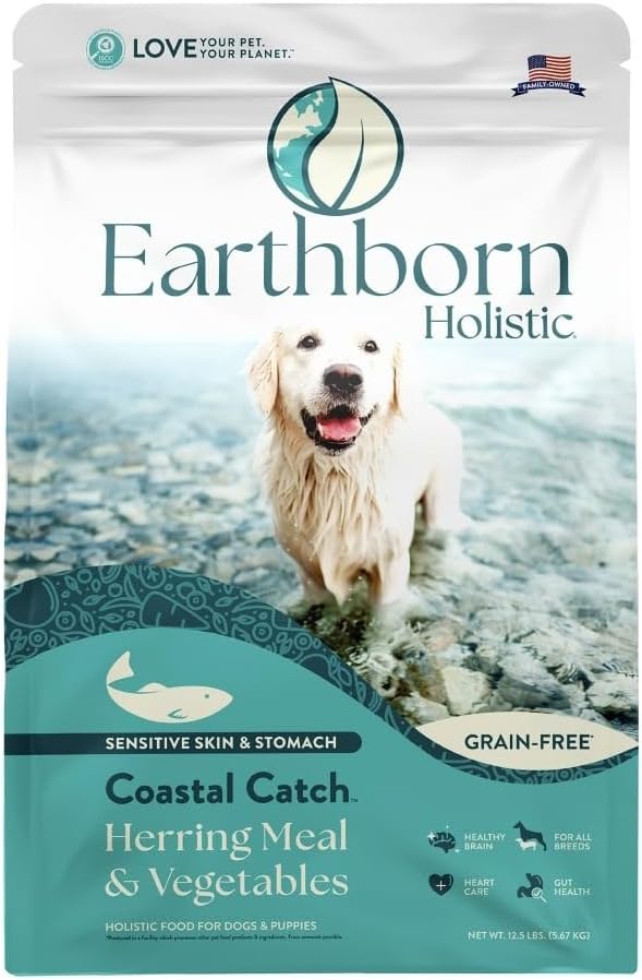 Earthborn Holistic Coastal Catch Dry Dog Food with Herring Protein