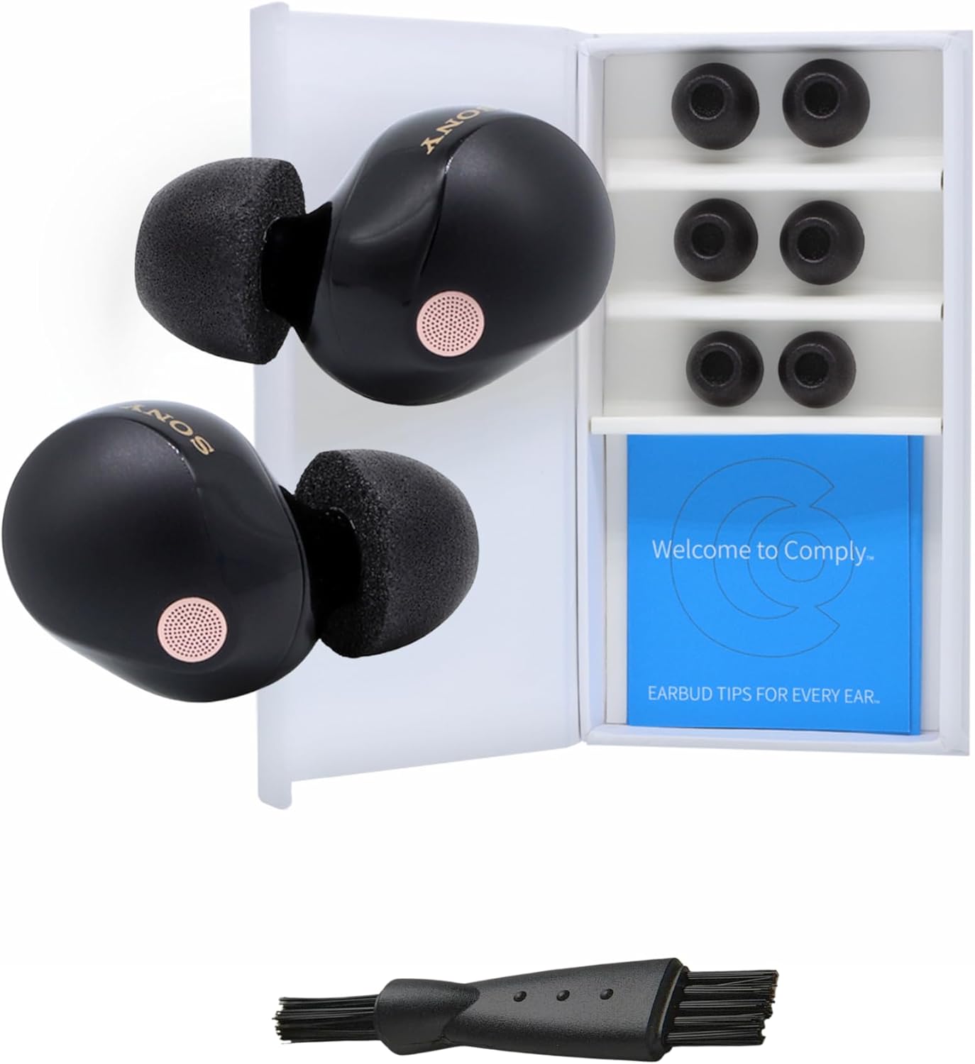 Comply TrueGrip Memory Foam Tips | Enhanced Comfort