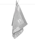 Little Giraffe Silver Baby Blanket - 17 x 17 Chenille Blanky - Soft