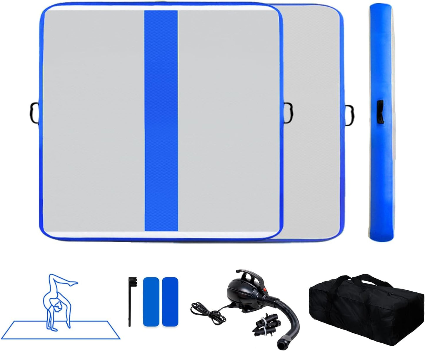 Tuxedo Sailor Inflatable Gymnastics Mat for Home Training
