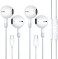 USB C Earphones for iPhone 16/15 Pro - Wired Headphones with Mic