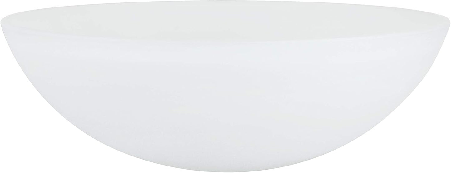 Frosted Replacement Torchiere Glass Shade for Stylish Lighting