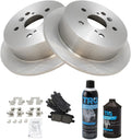 Rear Ceramic Brake Pad & Rotor Kit for 2004-2009 Lexus/Toyota