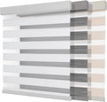 Cordless Zebra Blinds Pro Dual Layer Light Control - Day & Night