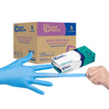 Safe Health Nitrile Exam Disposable Gloves Small - Medical Grade