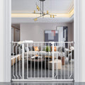 Extra Wide Pressure Mounted Baby Gate Walk Through - Auto Close