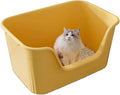 Vealind Jumbo Litter Box XL for Big Cats - High Sided, Easy Clean