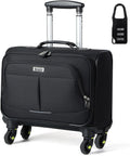 Lekebobor Rolling Laptop Bag for Women - Water Resistant Briefcase