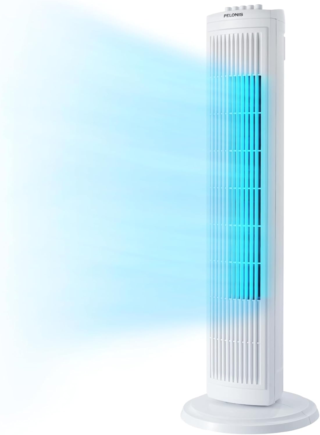 PELONIS 30 Inch Oscillating Tower Fan with 3 Speed Settings