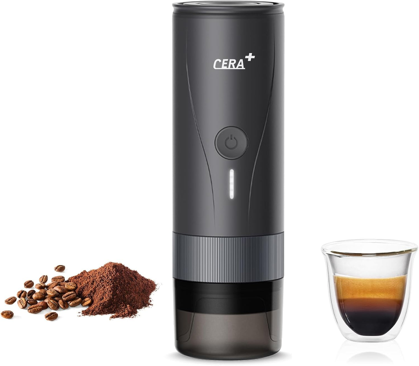 Self-Heating Portable Espresso Maker - Professional Level