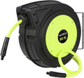 Flexzilla Retractable Enclosed Plastic Air Hose Reel 3/8 in x 50 ft
