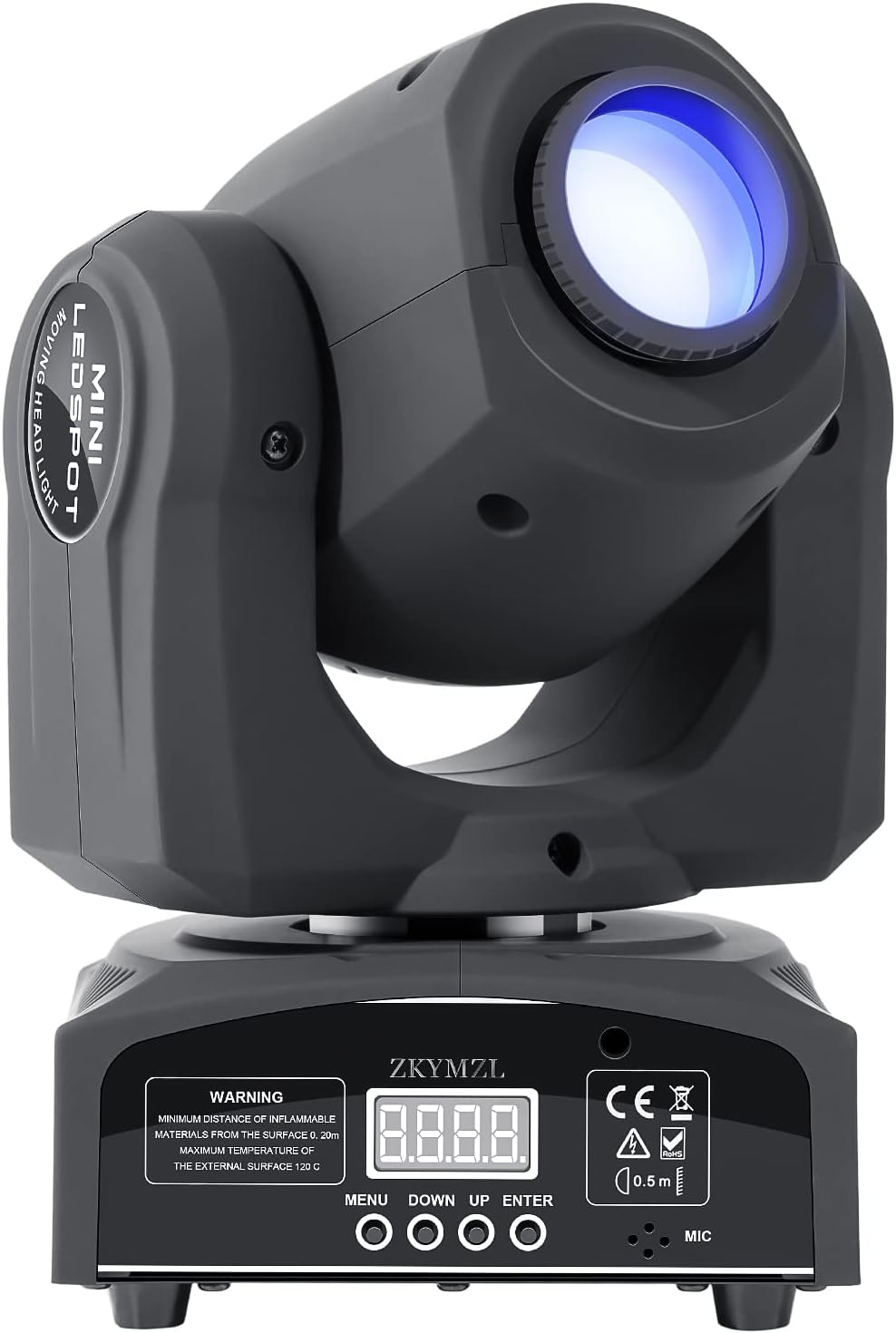 25W LED Moving Head DJ Lights with 8 Gobos and 8 Colors