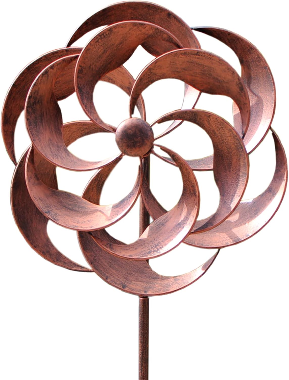 360 Degrees Metal Swivel Wind Spinner for Garden Decor
