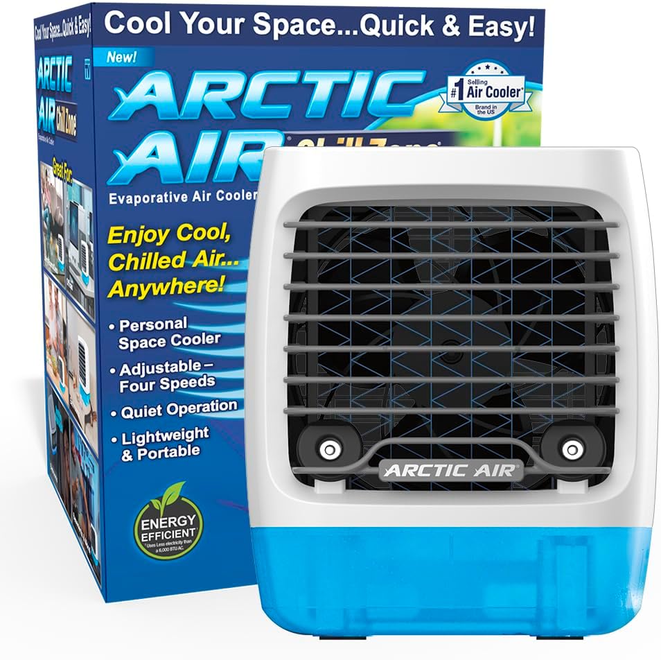 Hydro-Chill Portable Evaporative Cooler - 8-Hour Cooling