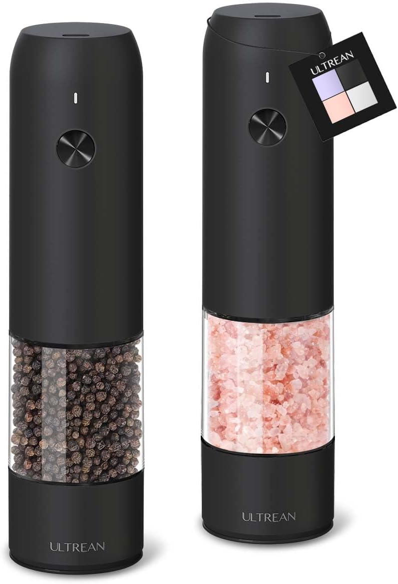 Ultrean Pepper Grinder: Rechargeable Kitchen Essential