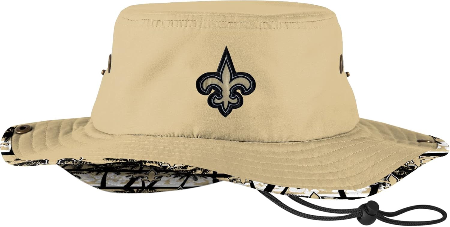 FOCO Men's NFL Team Logo Sport Outdoor Sun Bucket Boonie Hat Review
