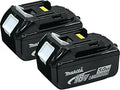 Makita BL1850-2 18V LXT 5.0Ah Battery 2-Pack - Longer Run Time