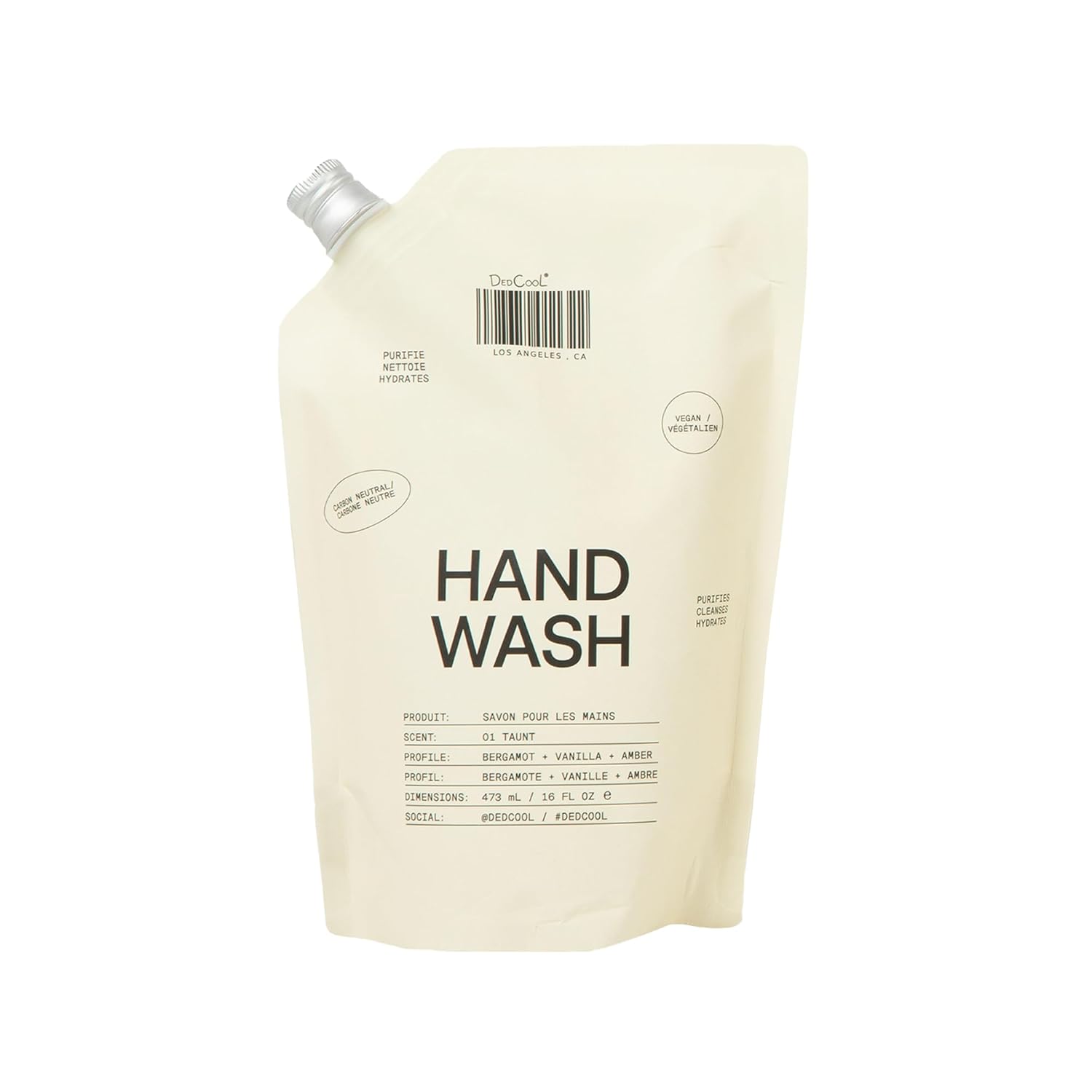 DedCool Taunt Hand Wash Refill - Hydrating Gentle Cleanser