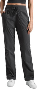 CRZ YOGA Lightweight Straight Leg Workout Pants for Women - Casual