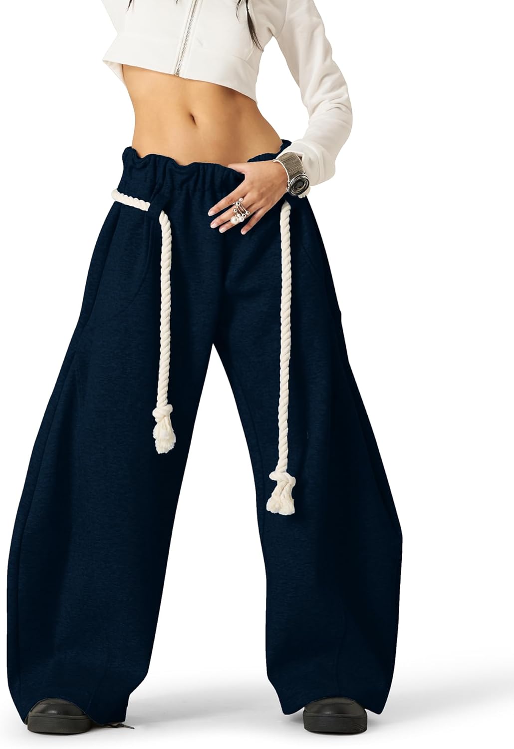Super Baggy Barrel Sweatpants for Trendy Casual Style