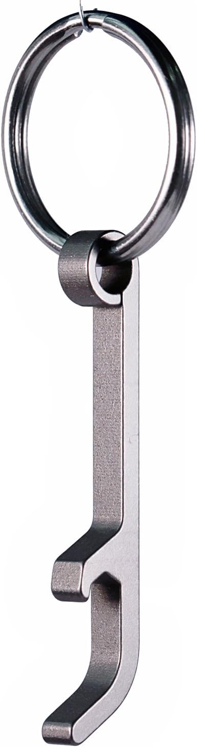 Ultra-Durable Titanium Bottle Opener Keychain