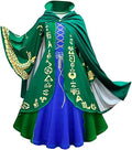 Winifred Sanderson Kids Dress Witch Costume - Cosplay Cape Set