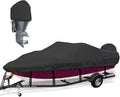 Bass Boat Cover 14-16 ft - Heavy Duty Waterproof Protection