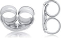 Butterfly Push Backs for Stud Earrings in 14k Gold - Secure Fit